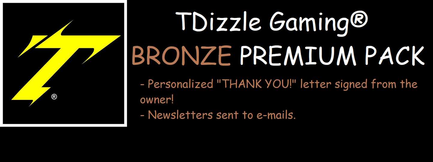 TDizzle Gaming® PREMIUM PACKS