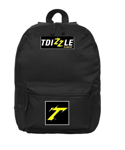 TDizzle Gaming® Black Backpack