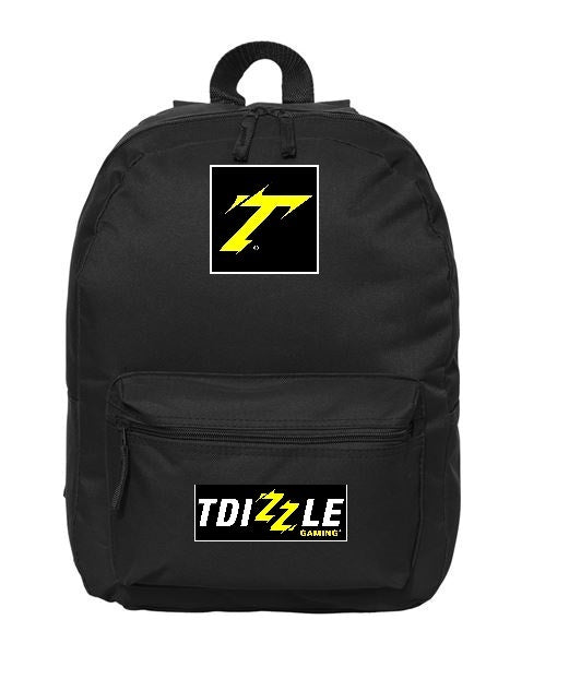 TDizzle Gaming® Black Backpack