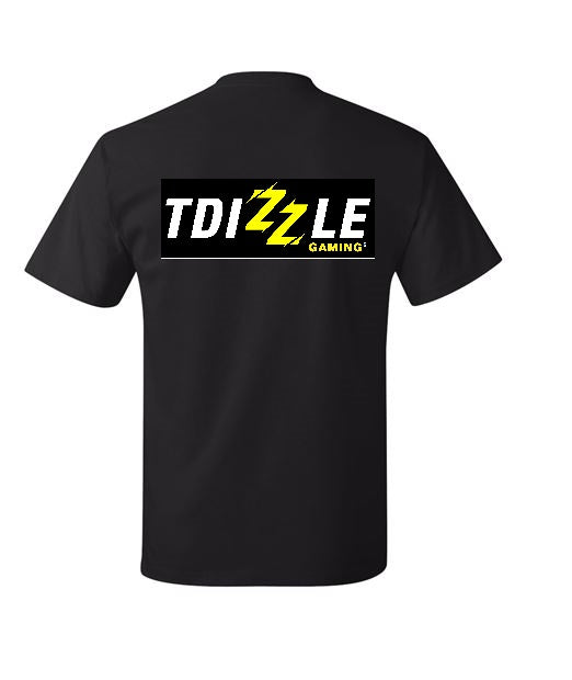 TDizzle Gaming® Black T-Shirt